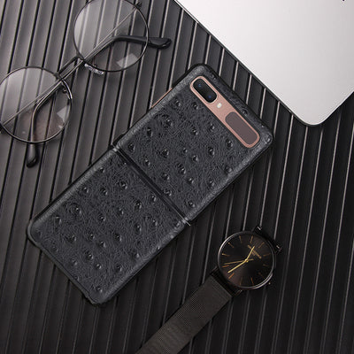 Funda Protectora de Cuero con Patrón Camel para Teléfono - Cierre Plegable - Image 8