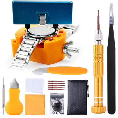 Kit Profesional 18 Piezas para Reparación de Relojes - Herramientas de Presión y Cambio de Batería - Image 6