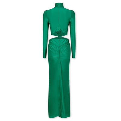 Vestido Largo de Fiesta Elegante con Detalle de Cintura - Image 12