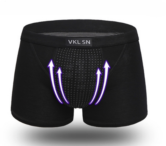 Calzoncillos bóxer respirable con terapia magnética para hombre