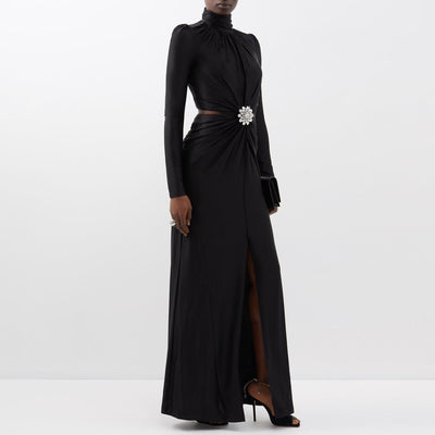 Vestido Largo de Fiesta Elegante con Detalle de Cintura - Image 20