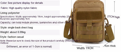 Bolsa de Pecho Deportiva Resistente para Exteriores - Image 5