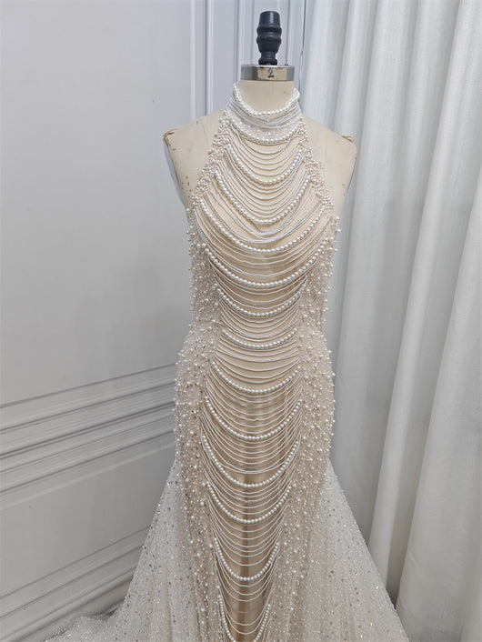 Vestido Elegante de Cintura Alta con Falda Tipo Sirena - Image 7