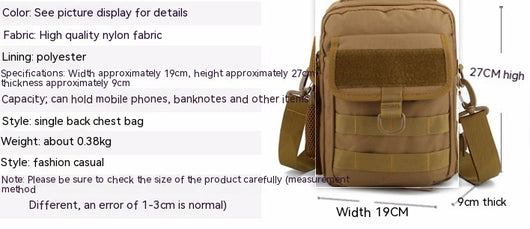 Bolsa de Pecho Deportiva Resistente para Exteriores - Image 14