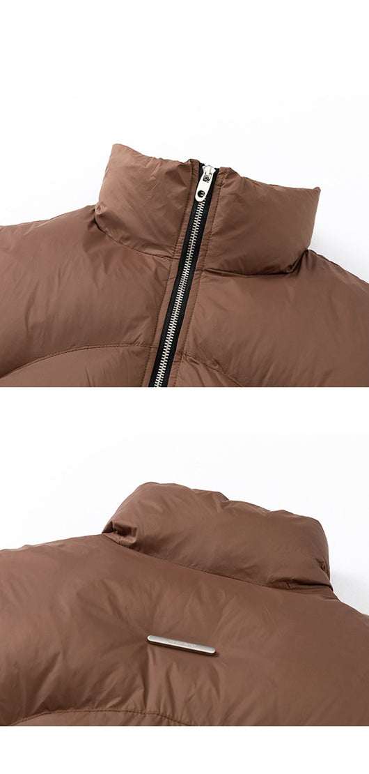 Chaleco de Algodón con Cuello de Pie para Hombre y Mujer - Diseño Minimalista - Image 19