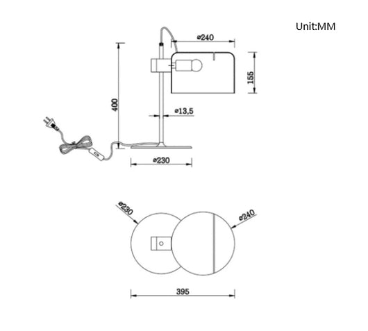 Lámpara de Mesa Moderna Minimalista para Sala de Estar - Image 8