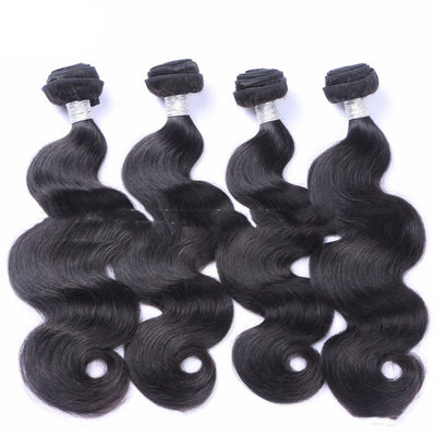 Peluca de Cabello Humano Brasileño Ondulado - Extensiones de Cabello Real Suave y Natural - Image 11