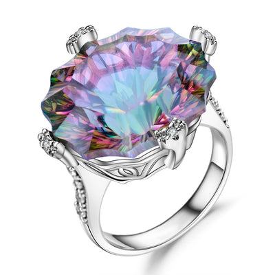 Anillo de Piedras Preciosas de Formas Especiales para Mujer - Joyería de Lujo Personalizada - Image 13