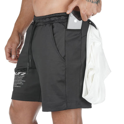 Shorts Deportivos Ajustados Transpirables para Entrenamiento de Fuerza - Image 9