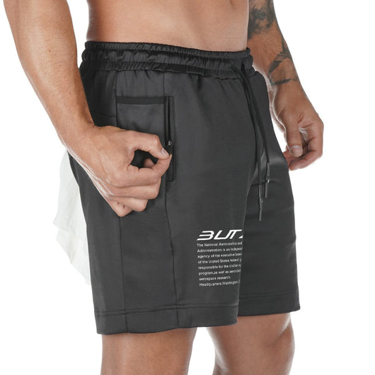 Shorts Deportivos Ajustados Transpirables para Entrenamiento de Fuerza - Image 11