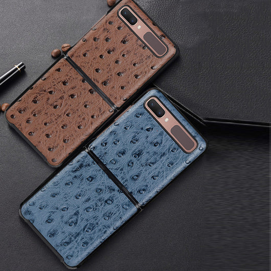 Funda Protectora de Cuero con Patrón Camel para Teléfono - Cierre Plegable - Image 15