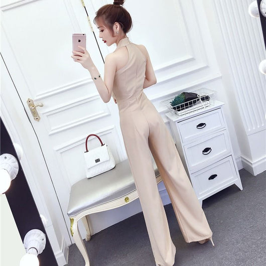 Jumpsuit de Piernas Anchas - Elegancia Moderna - Image 2