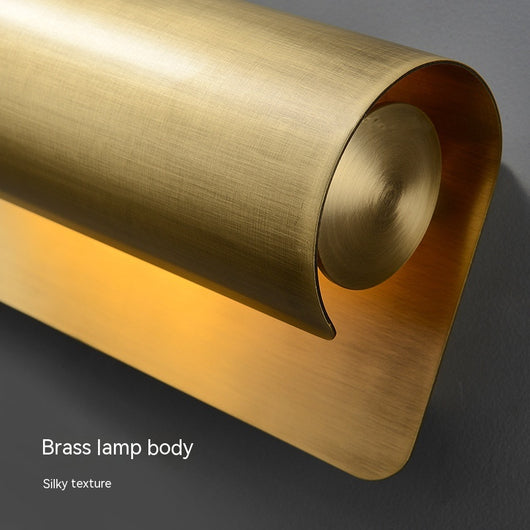 Lámpara de Pared Cobre Minimalista para Sala y Dormitorio - Image 14