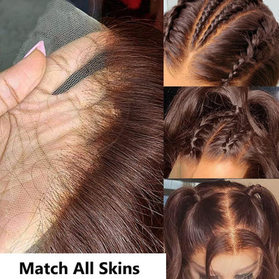 Peluca Rizada Castaña Fibra Química Ondas Grandes Largo Medio para Mujer - Image 13
