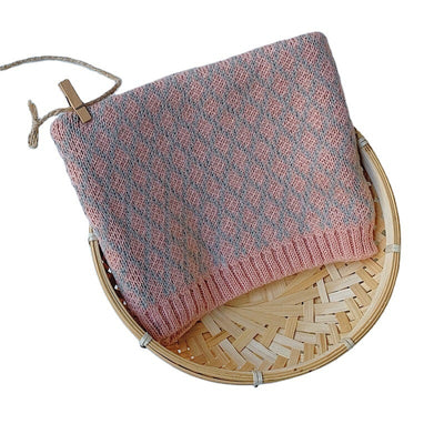 Pañoleta Cuadrillé Tejida Cálida para Niños - Multicolor - Image 32