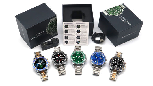 Reloj Inteligente Acero Inoxidable Esfera Verde Agua Ghost - Image 13