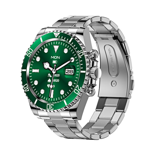 Reloj Inteligente Acero Inoxidable Esfera Verde Agua Ghost - Image 14