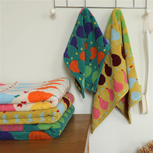 Toalla Cuadrada de Algodón Puro Clase A para Niños - Absorbente Premium - Image 12