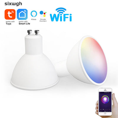 Foco Inteligente LED RGBCCT 5W GU10 con Control por Voz - Image 29