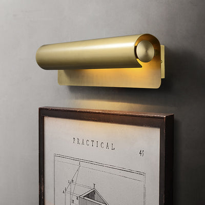 Lámpara de Pared Cobre Minimalista para Sala y Dormitorio - Image 19