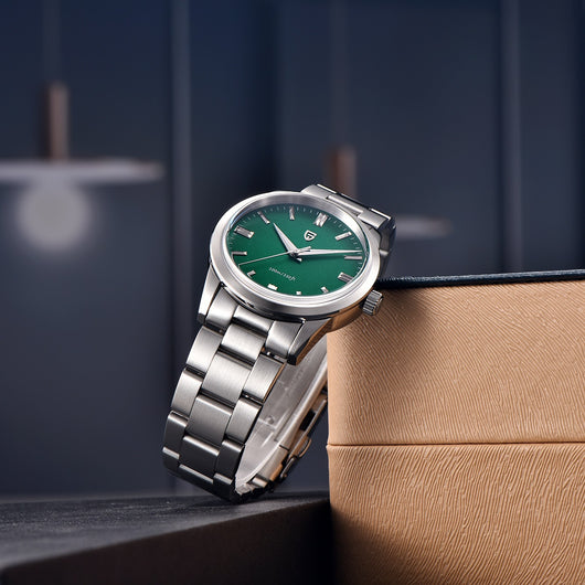 Reloj de Cuarzo para Hombre con Correa de Acero Inoxidable y Esfera Cielo Nocturno - Image 12