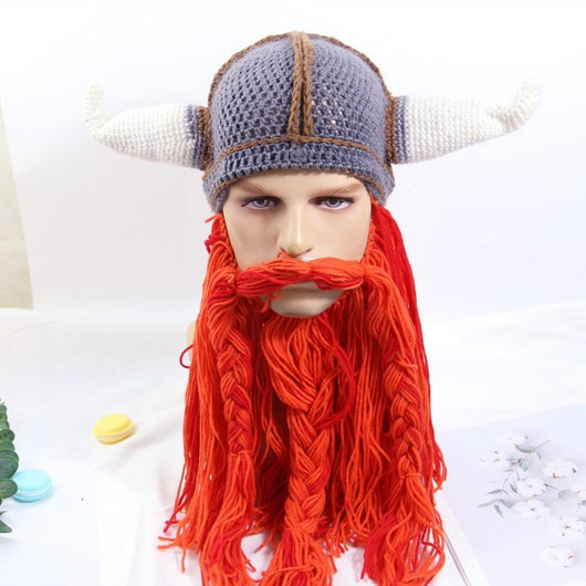 Gorro Tejido con Barba Divertido Wansheng - Image 12