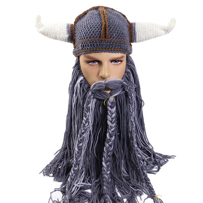 Gorro Tejido con Barba Divertido Wansheng - Image 13
