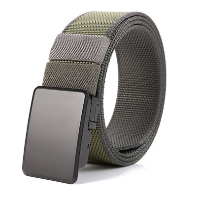 Cinturón Reversible para Hombre con Hebilla Giratoria de Nylon - Image 9