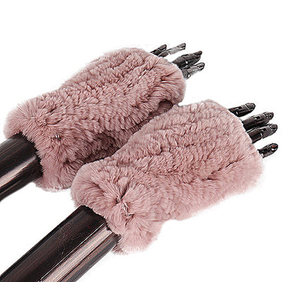 Guantes de Conejo Rex Semiabiertos Acolchados - Calidez y Estilo Real - Image 12