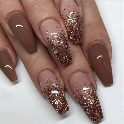 Uñas Postizas Bailarina Removibles con Diseño de Arte Nail - Image 27