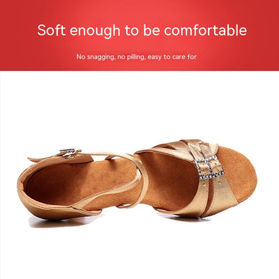 Zapatos de Tacón para Baile Latino con Suela Flexible - Image 21