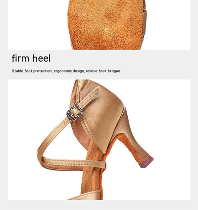 Zapatos de Tacón para Baile Latino con Suela Flexible - Image 26