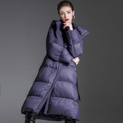 Chaqueta Acolchada Suelta con Cordones para Mujer - Image 10
