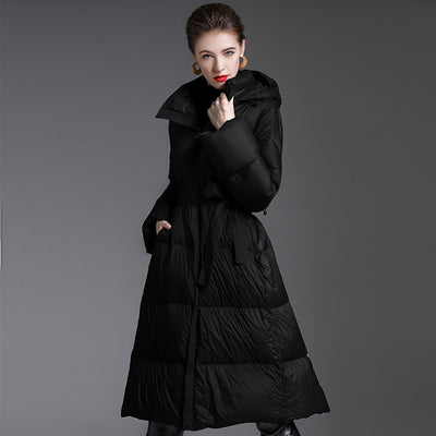 Chaqueta Acolchada Suelta con Cordones para Mujer - Image 11