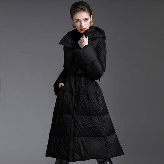Chaqueta Acolchada Suelta con Cordones para Mujer - Image 11