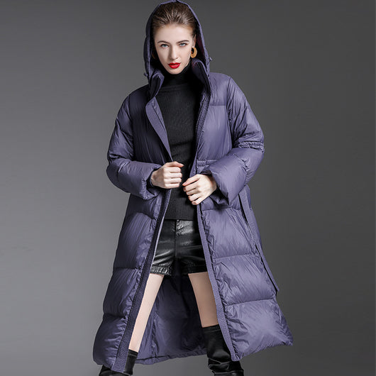 Chaqueta Acolchada Suelta con Cordones para Mujer - Image 12