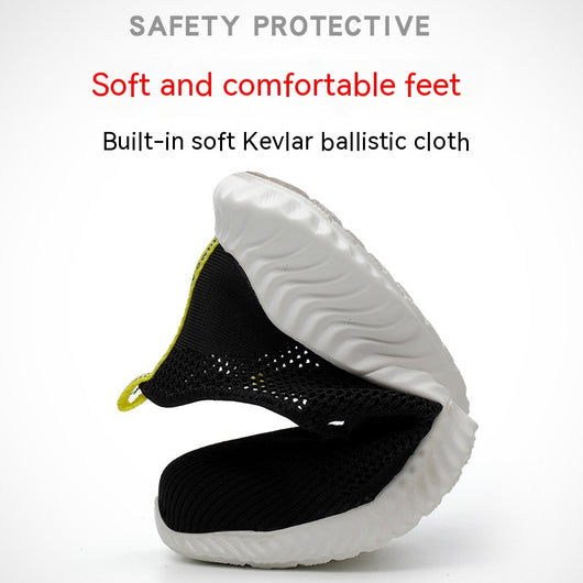 Zapatos de Seguridad Respirable con Puntera de Acero y Suela Antiperforación - Image 11