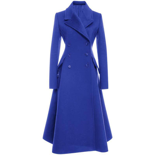 Abrigo de Lana Entallado Elegante para Mujer - Image 10
