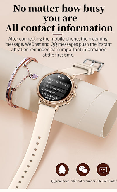Reloj Inteligente V60 con Llamadas Bluetooth, Pantalla 1.39" y Monitoreo de Salud - Image 17