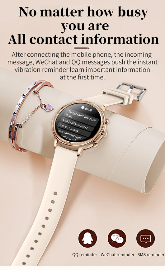 Reloj Inteligente V60 con Llamadas Bluetooth, Pantalla 1.39" y Monitoreo de Salud - Image 17