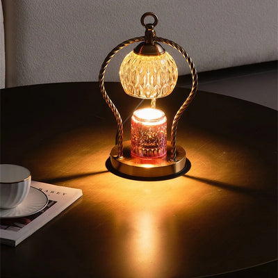 Lámpara de Mesa Decorativa con Cera Derretible y Atenuación Programada - Image 11