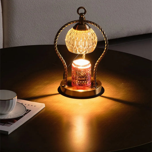 Lámpara de Mesa Decorativa con Cera Derretible y Atenuación Programada - Image 11