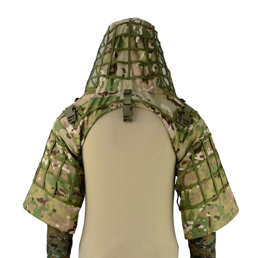 Traje Táctico Ghillie Profesional Camuflaje Militar Resistente - Image 10