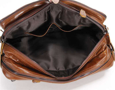 Bolsa de Cuero Importado Multifuncional para Hombre - Image 32