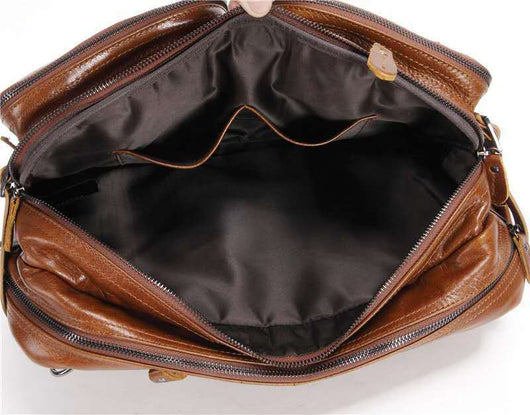 Bolsa de Cuero Importado Multifuncional para Hombre - Image 32