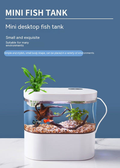 Acuario Ecológico de Escritorio con Recirculación Automática - Image 33