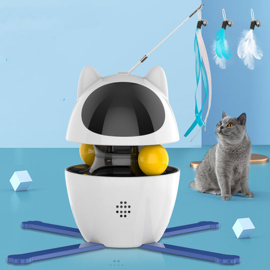 Juguete Inteligente Automático para Gatos con Pelota Dispensadora - Image 8