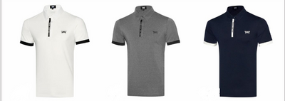 Camiseta Golf Hombre Manga Corta Transpirable Casual Deportiva - Image 5