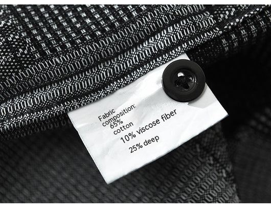 Camisa Denim Jacquard Suelta para Hombre - Manga Larga Casual - Image 20