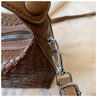 Bolso Mensajero de Gran Capacidad en Color Sólido Premium - Image 11